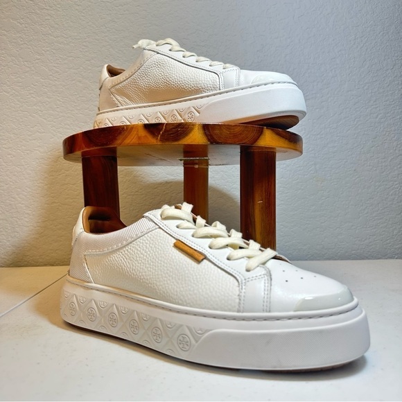 Tory Burch Ladybug Sneakers in White Size 9 - Picture 10 of 15